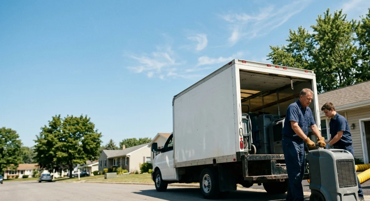 Water Damage Cleanup in Newtonsville, OH near me